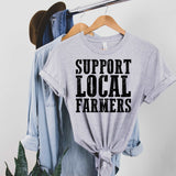 Support Local Farmers - Athletic Gray - Sunfire Tees