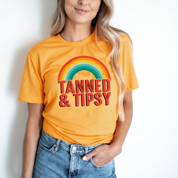 Tanned & Tipsy - Sunfire Tees