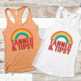 Tanned & Tipsy - Sunfire Tees