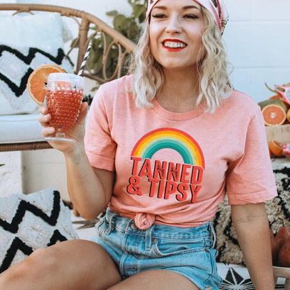 Tanned & Tipsy - Sunfire Tees