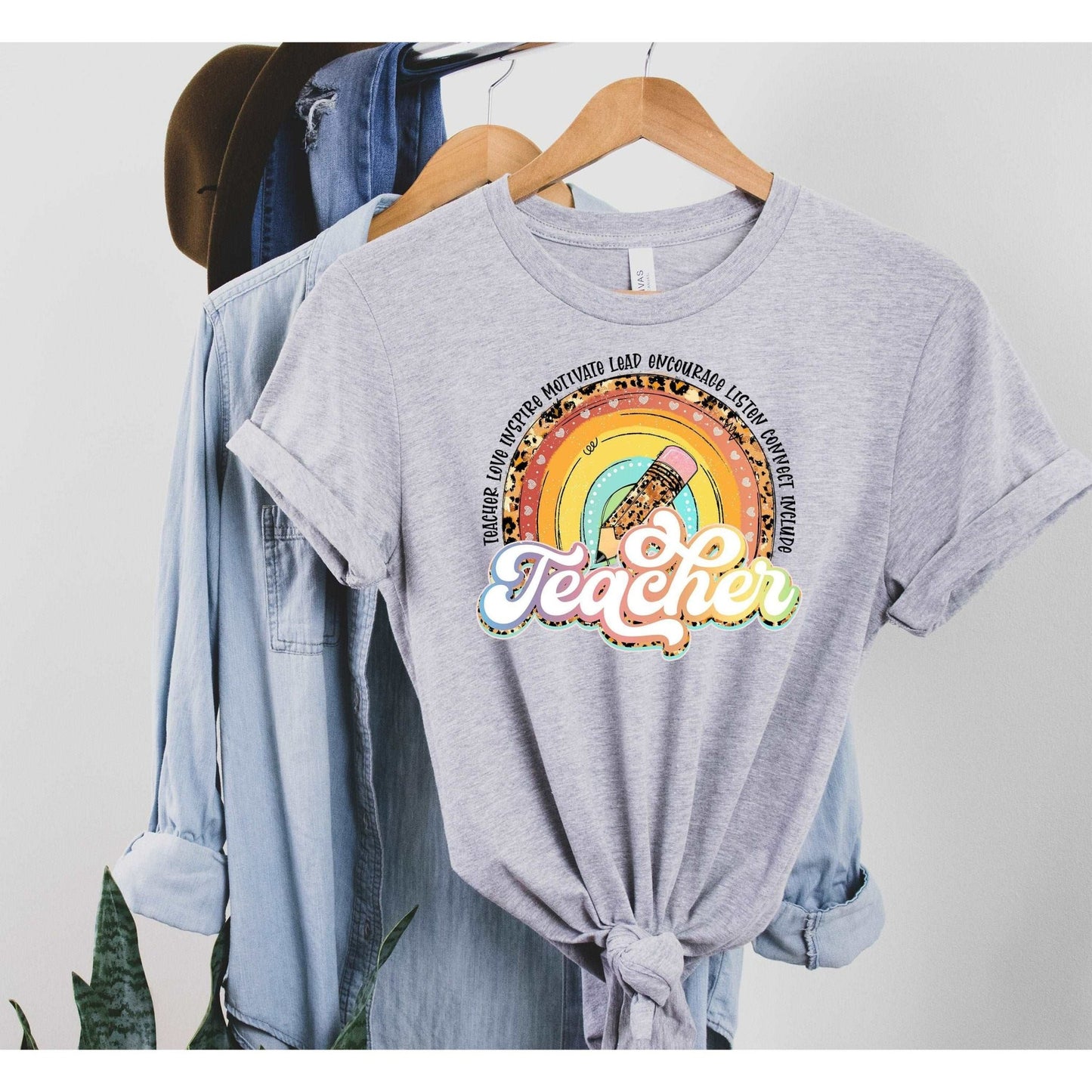 Teacher Rainbow - Sunfire Tees