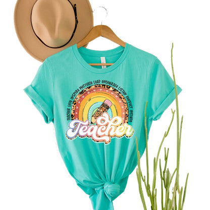 Teacher Rainbow - Sunfire Tees