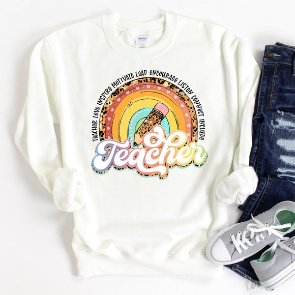 Teacher Rainbow - Sunfire Tees