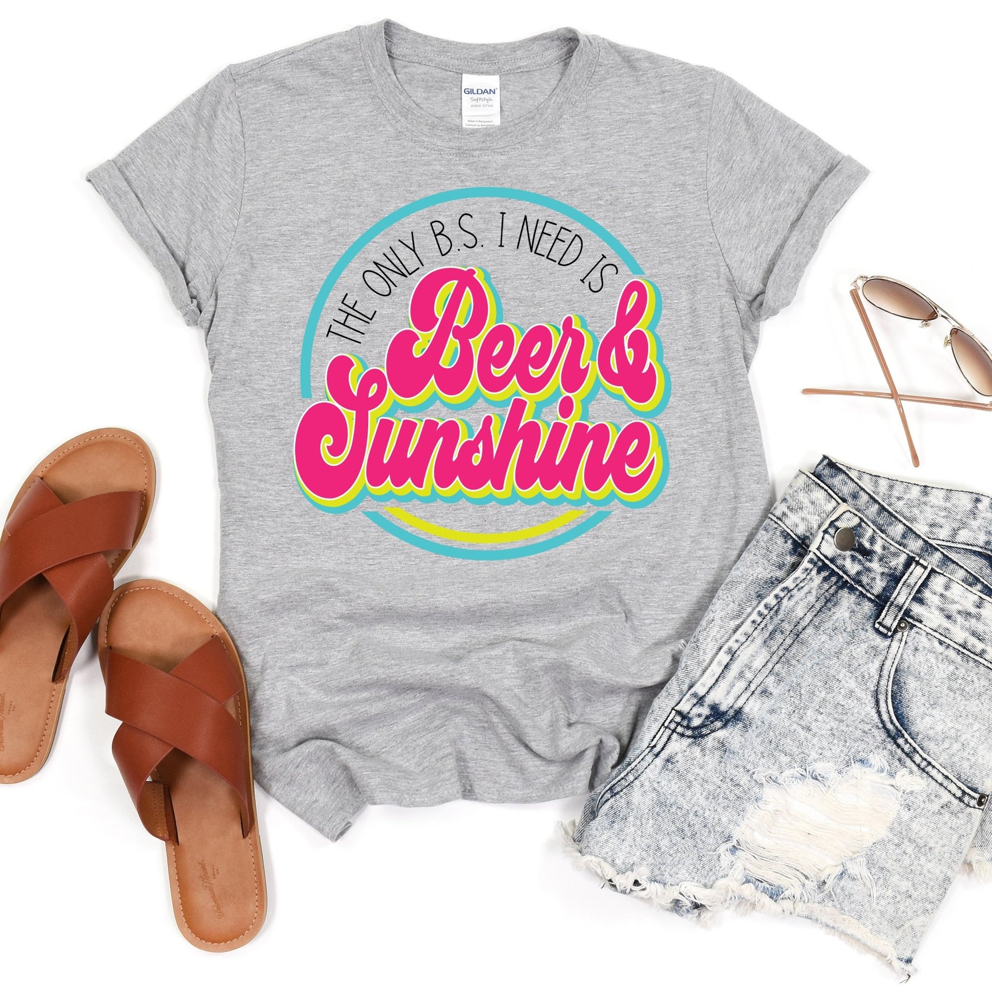 The Only BS I need - Sunfire Tees